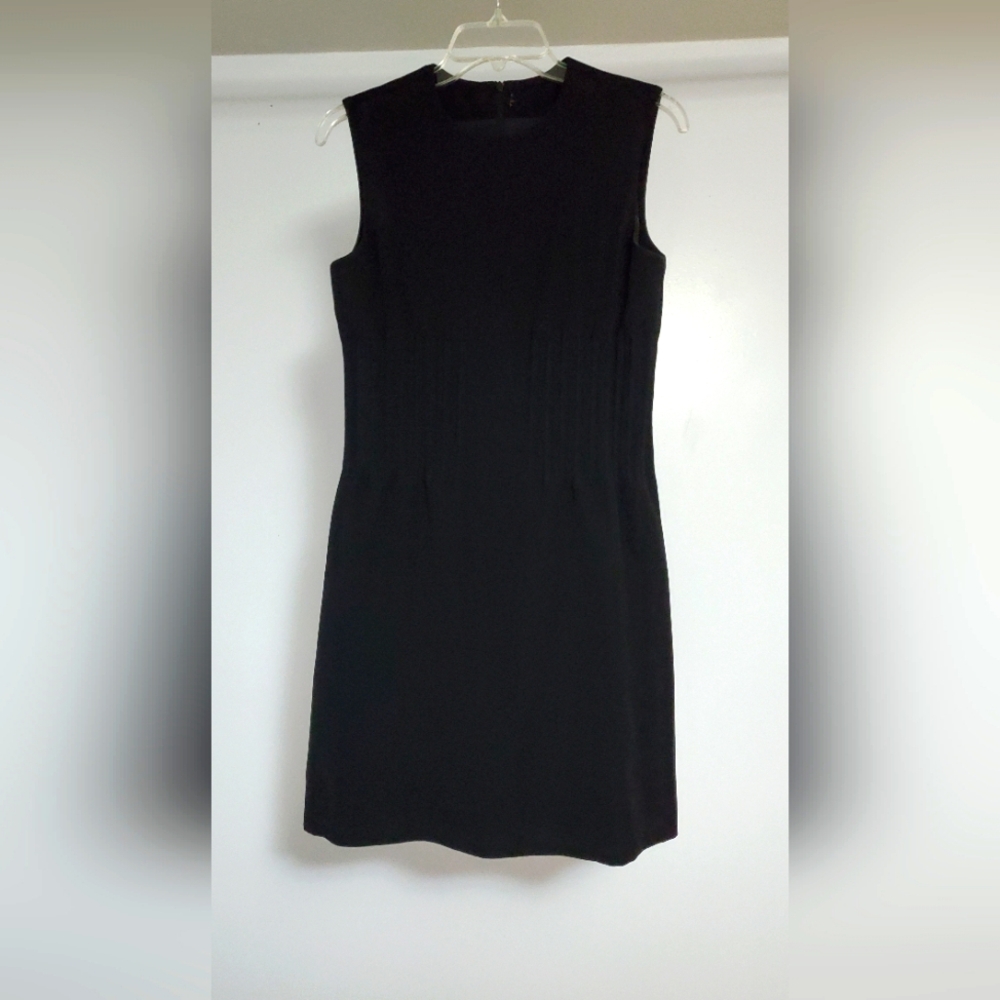 Vintage Black Fendi-style Corset Mini Dress Size Small